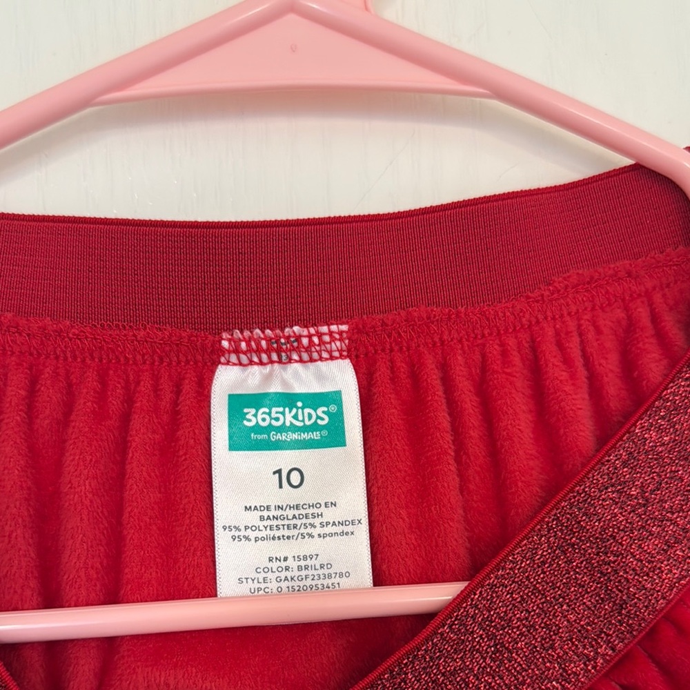 Red Ruffled Mini Bubble Skirt - Picture 2 of 8